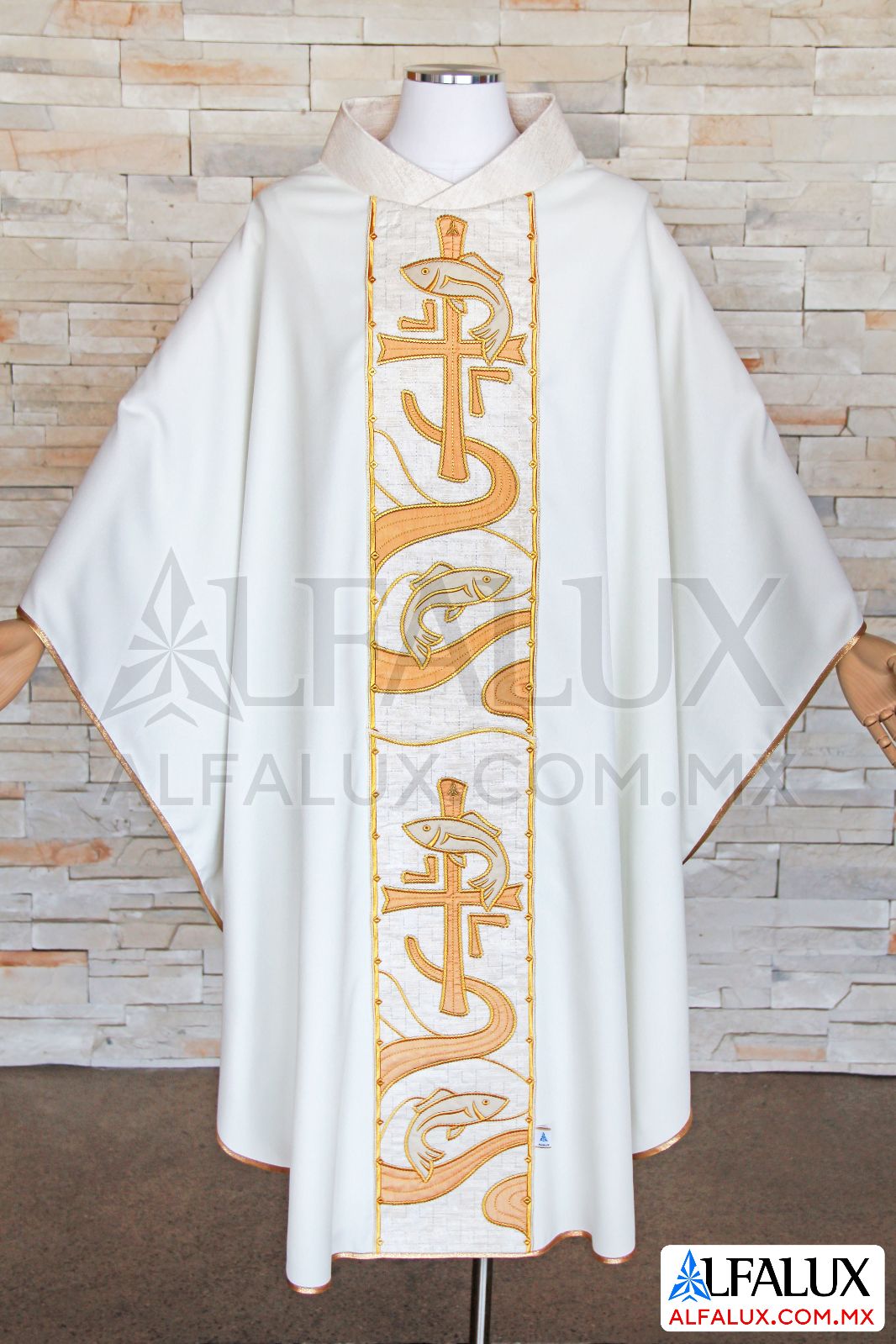 22 PECES Casulla Alfalux Perla Central  (4)